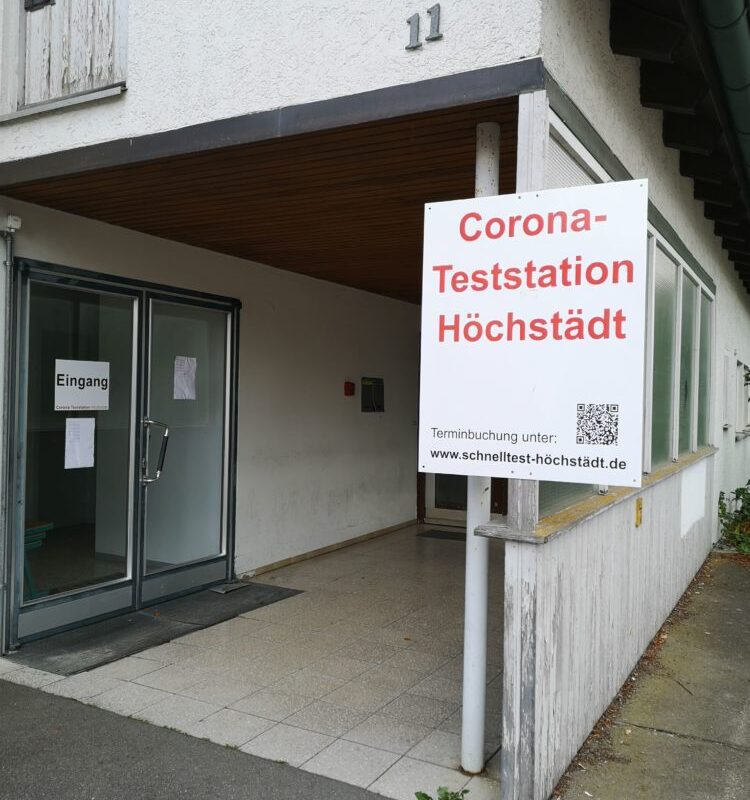 Testzentrum Höchstädt (Bild: Claudia Kohout, Stadt Höchstädt)
